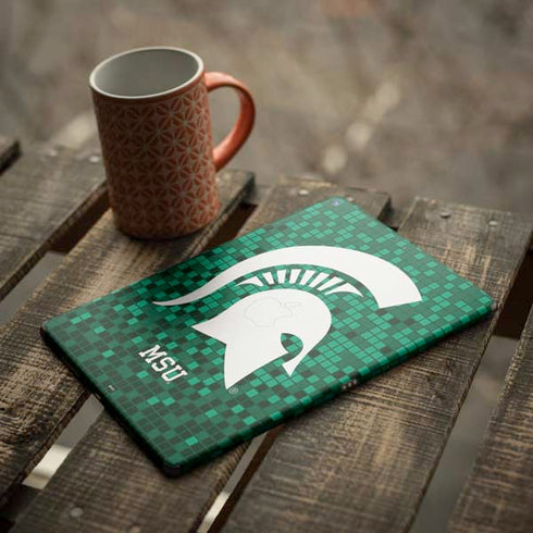 Michigan State University Spartans Digital Pixels iPad Skins